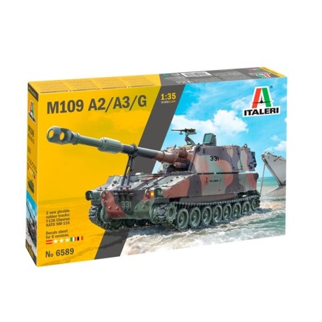 MAQUETA ITALERI TANQUE 1/35 M109 A2/A3/G    4736589 