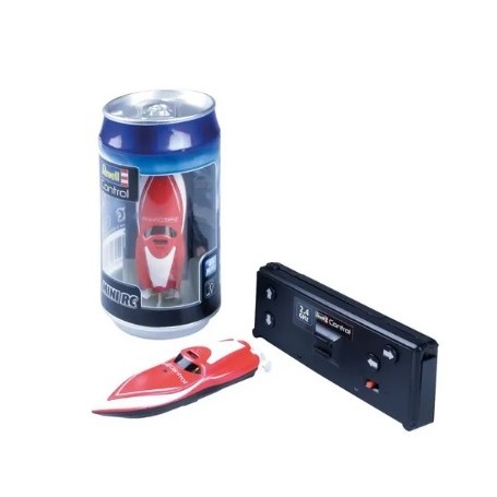 LANCHA REVELL MINI RC SPEEDBOAT ROJA 23569
