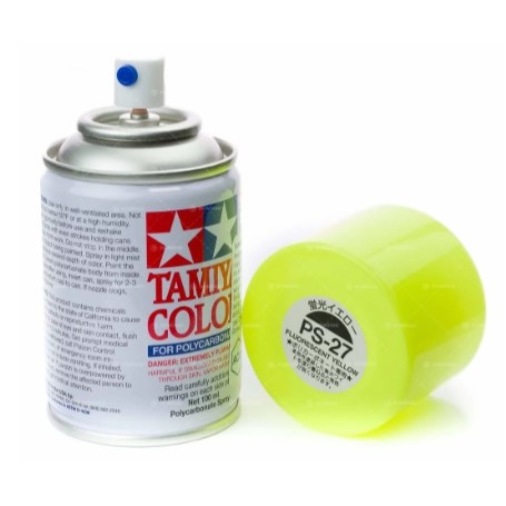 PINT.TAMIYA SPRAY AMAR.FLUO. PS27