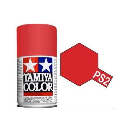 PINT.TAMIYA SPRAY ROJO PS2