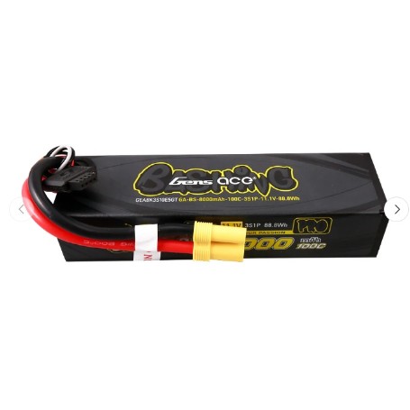 BATERIA LIPO 11.1V 8000 AMH 100C GENS ACE EC5 BASHING 