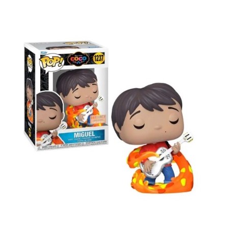 FUNKO DISNEY COCO MIGUEL CON GUITARRA (1237) EDICION ESPECIAL BRILLA EN LA OSCURIDAD. 66371