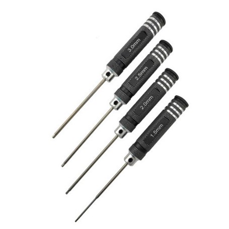 DESTORNILLADOR ALLEN 4 PZAS.1,5/2,0/2,5 y 3mm. RCpart RC11001