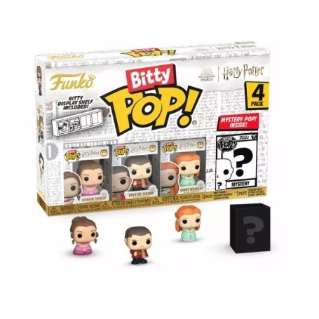 FUNKO BITTY POP HARRY POTER. PACK 4 FIGURAS DE VINILO. SERIE 2