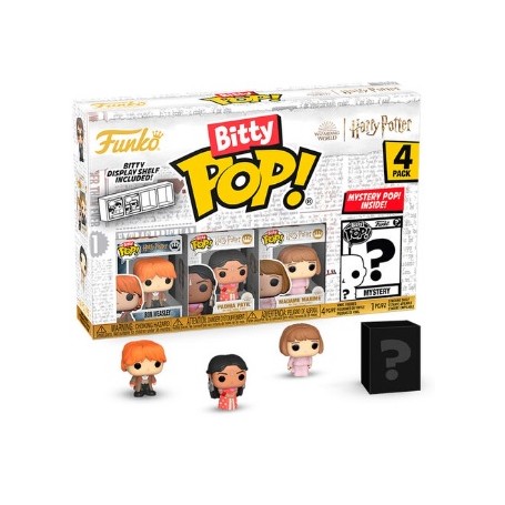 FUNKO BITTY POP HARRY POTER. PACK 4 FIGURAS DE VINILO. SERIE 3 .   83656