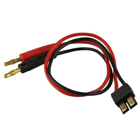 CABLE CARGA CON CONECTOR TRAXXAS 1.5MM (30cm)