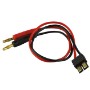 CABLE CARGA CON CONECTOR TRAXXAS 1.5MM (30cm)