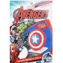 PUZZLE 3D METAL SERIE MARVEL ESCUDO CAPITAN AMERICA