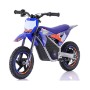 MINI MOTO CROSS INFATIL AZUL 12" 24V 150W ROAN WARRIOR MX-E150 