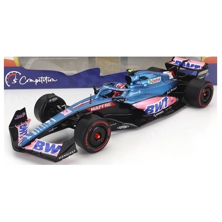 SOLIDO 1/18 ALPINE A522 ESTEBAN OCON MONACO S1808804