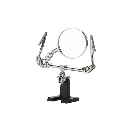 LUPA CON PINZAS PARA SOLDAR FAST460