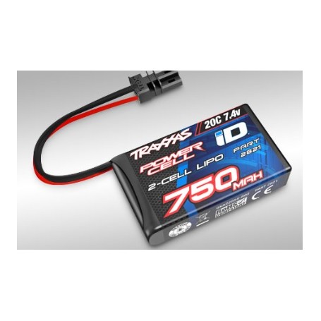 BATERIA LIPO 750MAH 7.4V 2S 20C TRX2821-C