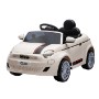 COCHE BATERIA FIAT 500E BLANCO 12V-4.5AMP LITHIO
