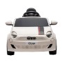 COCHE BATERIA FIAT 500E BLANCO 12V-4.5AMP LITHIO