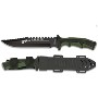 ALBAINOX CUCHILLO SOLDIER VERDE H: 19CM 32405