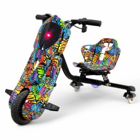 PATIN TRICICLO REXO GRAFITY DRIFTING BLUETOOTH INFANTIL 250W 36V.