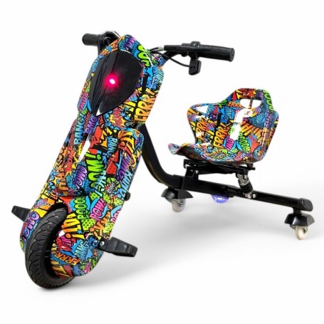 PATIN TRICICLO REXO GRAFITY DRIFTING BLUETOOTH INFANTIL 250W 36V.