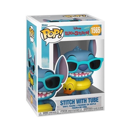 FUNKO DISNEY  Lilo & Stich Figura de Vinilo Stitch CON FLOTADOR 86277