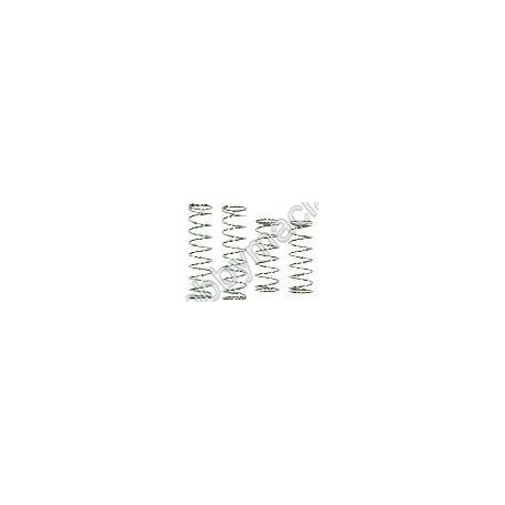 MUELLE AMORT.1/8 BIG BORE DUROS (4)PLATA