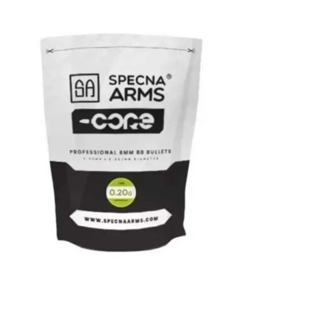 BOLAS SPECNA ARMS CORE BIO 0.20G 1KG BLANCA