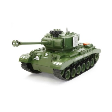 TANQUE R/C 1/18 USA M26 LEOPARD VERDE BT-814