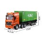 MAQUINA HUINA R/C 1/18 CAMION TRAILER CONTAINER CY1317