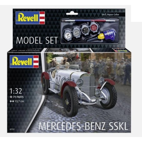 MAQUETA REVELL MODEL SET COCHE MERCEDES-BENZ SSKL 1/32 7737