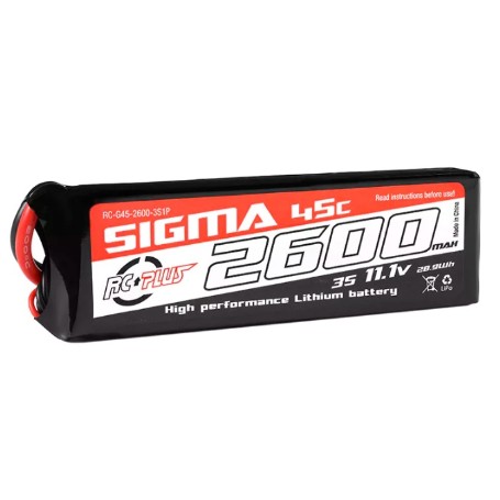BATERIA LIPO RC PLUS 11.1V.-52.600MAH 45C XT60