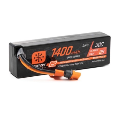 BATERIA LIPO 7.4V- 1.400 MAH ESPECIAL GRANITE 1/18 SPEKTRUM