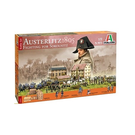 MAQ.ITALERI 1/72 DIORAMA AUSTERLITZ 1805 FIGHTINE 6071