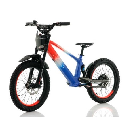 BICICLETA ELECTRICA 20" SIN PEDALES 750W 36V RXF EVO RACING (AZUL)