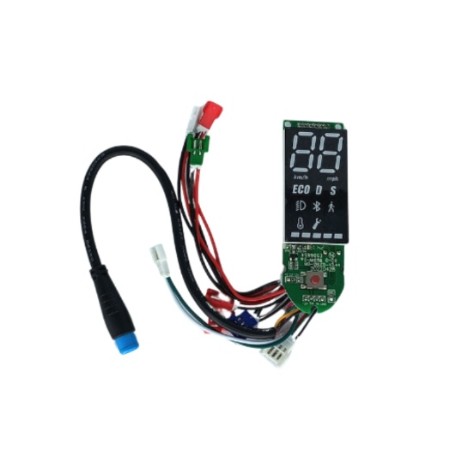 PANEL PANTALLA ZLIONX MAX CON CONECTOR DE INTERMITENTES Y USB