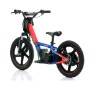 BICICLETA ELECTRICA 16" SIN PEDALES RXF sedna HORQUILLA AZUL/ROJA
