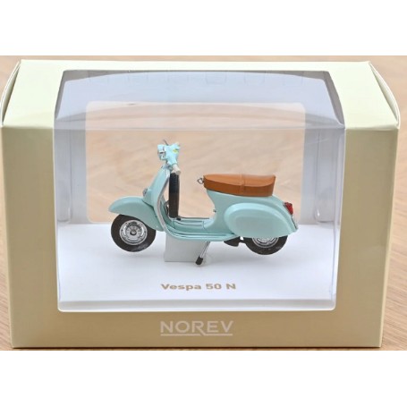 MOTO VESPA 1/18 50R 1969 AZUL MARINA 182081