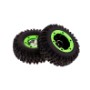 RUEDAS COMPLETAS 12427 TRIAL VERDE derechas ( 2 Und)
