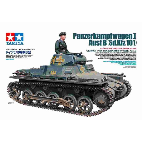 MAQU.TAMIYA 1/35 GERMAN TANK PANZERKAMPFWAGEN II 35388
