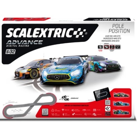 SCX CIRCUITO DIGITAL POLE POSITION  ( 3 COCHES ) 