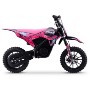 MOTO CROSS INFANTIL 550W 10/10"" 24V ROAN RXF (24V/12AH)  ROSA