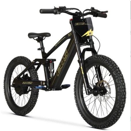 BICICLETA ELECTRICA 20" SIN PEDALES 750W 48V EOS PRO (negra)