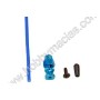 TUBO DE ANTENA CON SOPORTE ALUMINIO