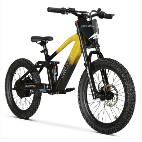 BICICLETA ELECTRICA 20" SIN PEDALES 750W 48V EOS PRO (negra/camel)