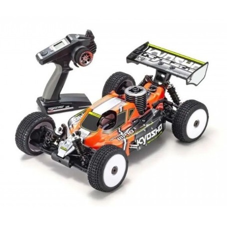 COCHE 1/8 KYOSHO INFERNO MP10  TKI4 NITRO READY SET MOTOR C/KE21SP 33021B