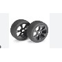 RUEDAS BUGGY 1/8 PISTA COLOR NEGRAS