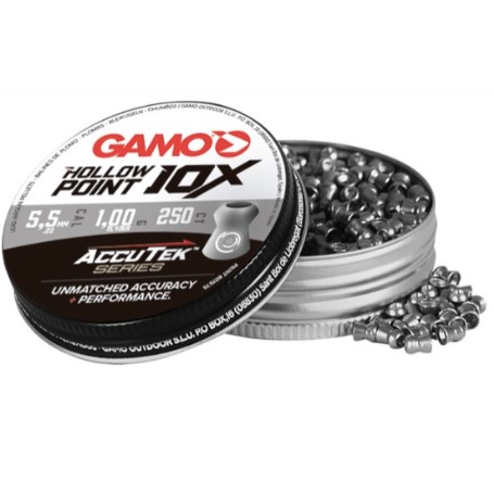MUNICION 5.5MM HOLLOW PINT 10X 