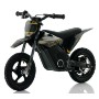 MOTO CROSS INFATIL 150W  12" 24V ROAN WARRIOR NEGRA/AMAR MX-E150.