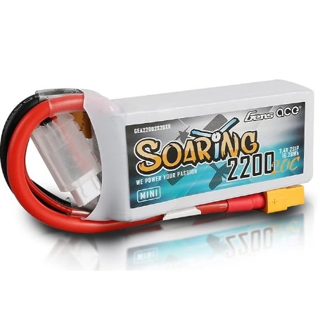 BATERIA LIPO  11.1V 2200MAH 20C  GENS ACE SOARING  XT60