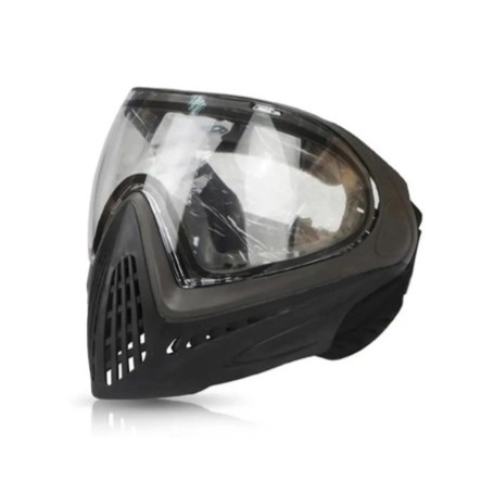 MASCARA FMA FULL FACE NEGRA DOBLE LENTE TRANSPARENTE AIRSOFT
