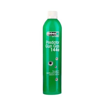 BOTELLA GAS ABBEY PREDATOR GUN GAS 700ML VERDE 198007 (Especial polimeros)