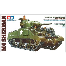 MAQUETA TAMIYA 1/35 US M4 (EARLY PRUDCUTION) 35190