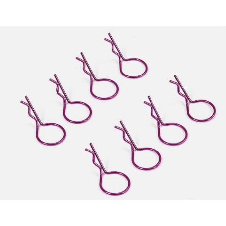 FASTRAX CLIPS CARROCERIA MORADO METALIZADO 6 PZAS  FAST213MP